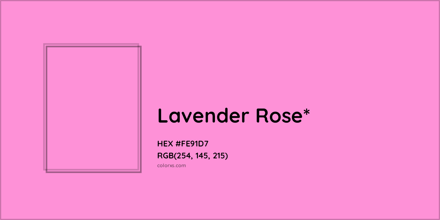 HEX #FE91D7 Color Name, Color Code, Palettes, Similar Paints, Images