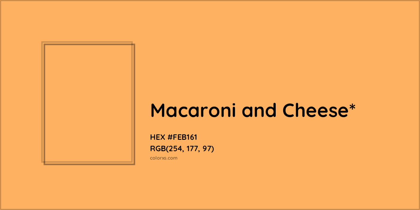 HEX #FEB161 Color Name, Color Code, Palettes, Similar Paints, Images