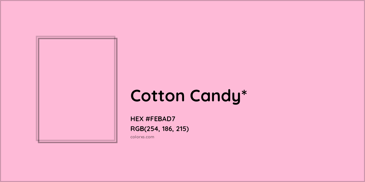 HEX #FEBAD7 Color Name, Color Code, Palettes, Similar Paints, Images