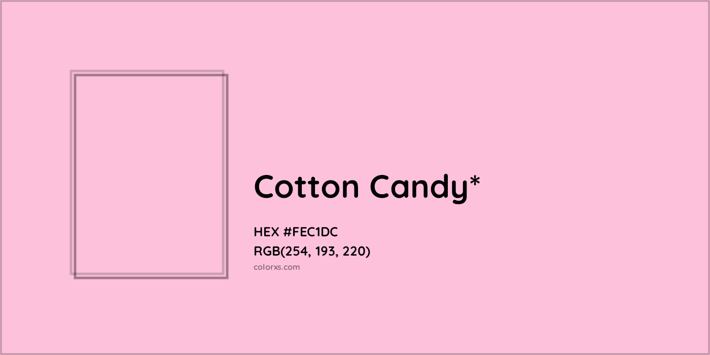 HEX #FEC1DC Color Name, Color Code, Palettes, Similar Paints, Images