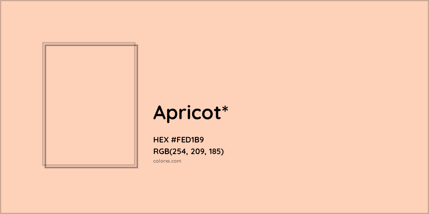 HEX #FED1B9 Color Name, Color Code, Palettes, Similar Paints, Images