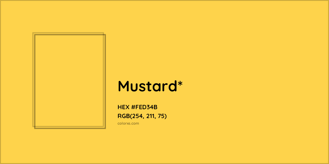 HEX #FED34B Color Name, Color Code, Palettes, Similar Paints, Images