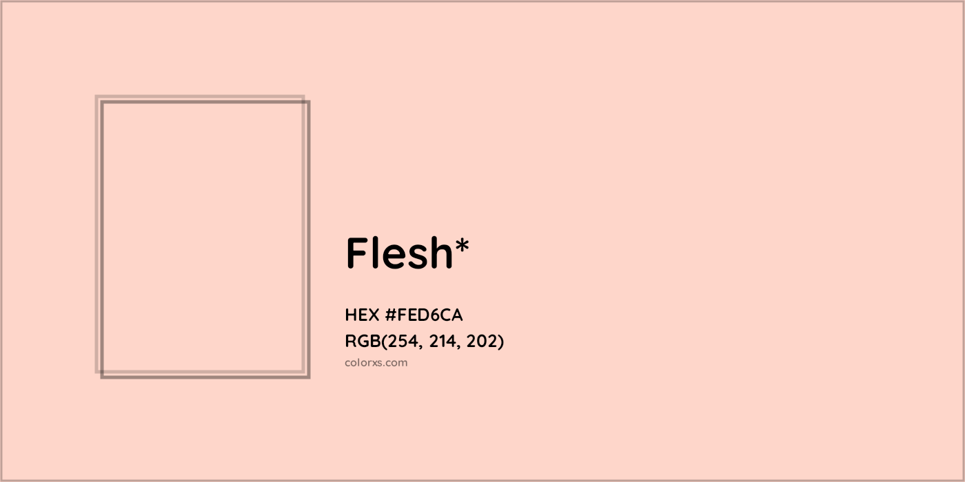 HEX #FED6CA Color Name, Color Code, Palettes, Similar Paints, Images