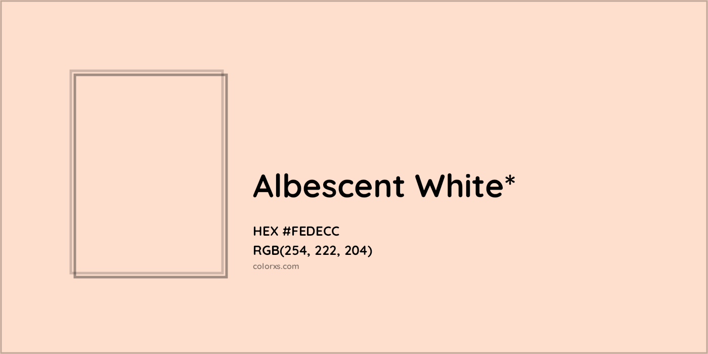 HEX #FEDECC Color Name, Color Code, Palettes, Similar Paints, Images