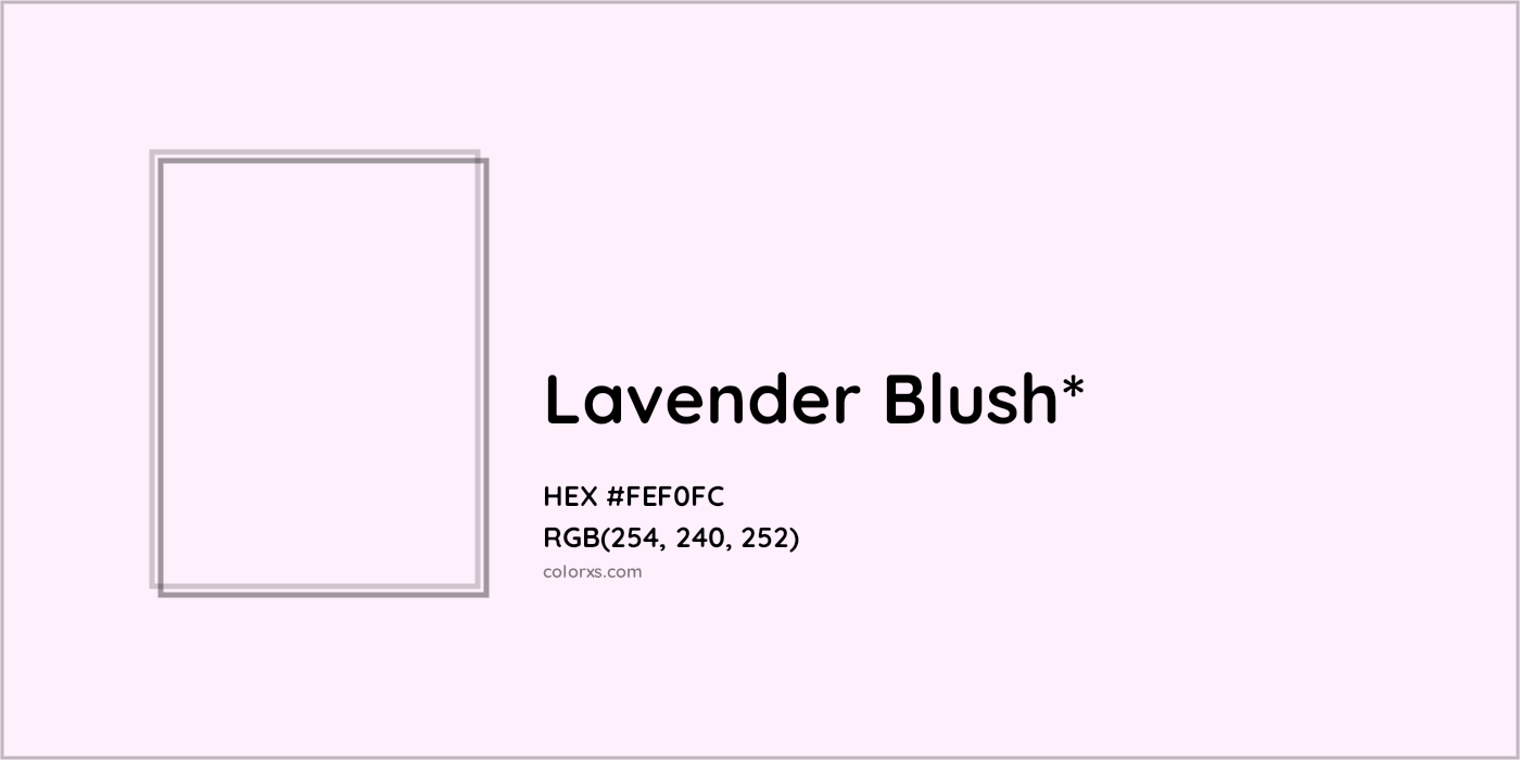 HEX #FEF0FC Color Name, Color Code, Palettes, Similar Paints, Images