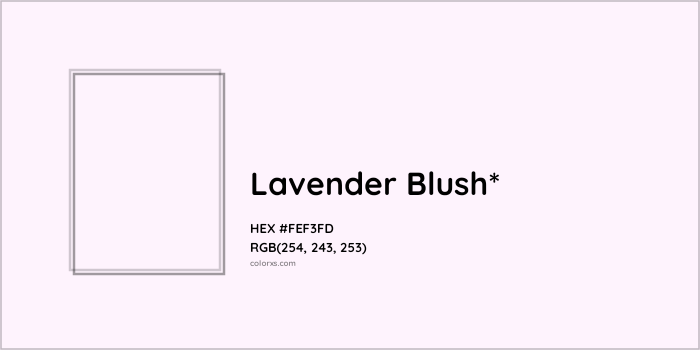 HEX #FEF3FD Color Name, Color Code, Palettes, Similar Paints, Images