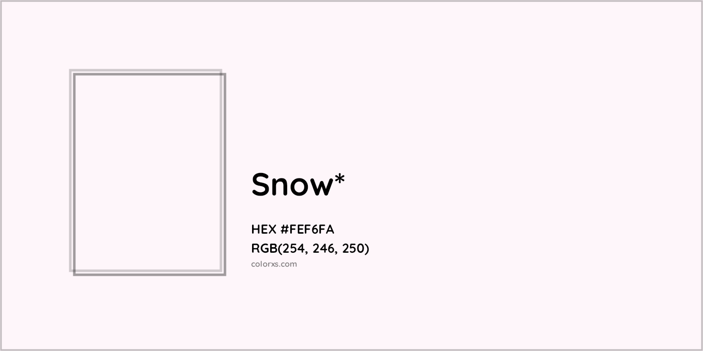 HEX #FEF6FA Color Name, Color Code, Palettes, Similar Paints, Images