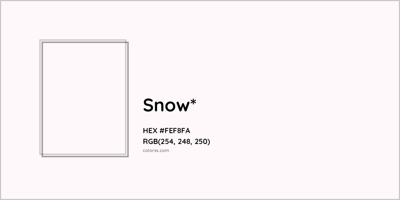 HEX #FEF8FA Color Name, Color Code, Palettes, Similar Paints, Images