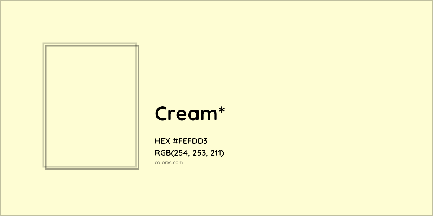 HEX #FEFDD3 Color Name, Color Code, Palettes, Similar Paints, Images
