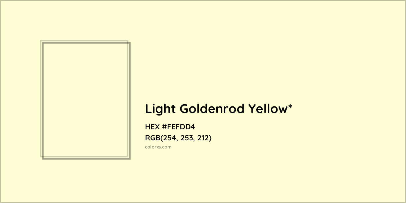 HEX #FEFDD4 Color Name, Color Code, Palettes, Similar Paints, Images