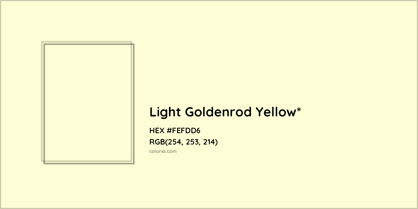 HEX #FEFDD6 Color Name, Color Code, Palettes, Similar Paints, Images