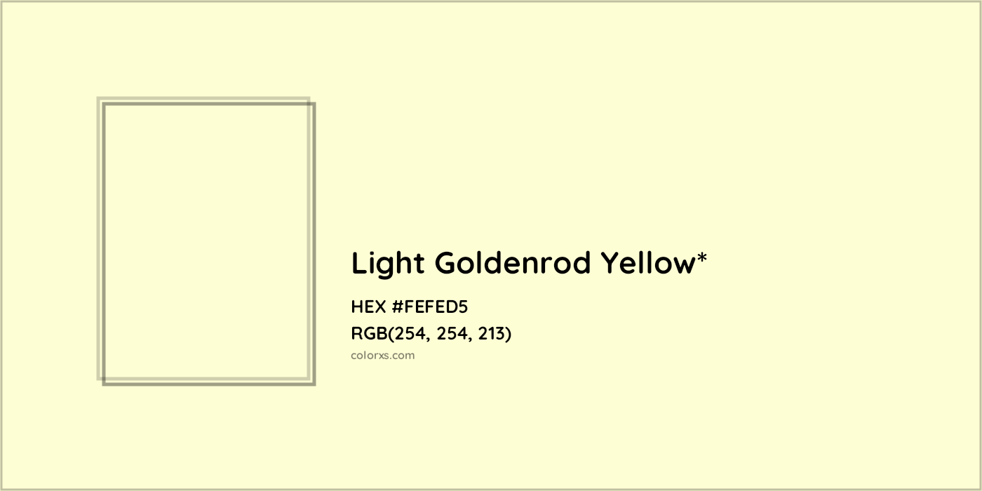 HEX #FEFED5 Color Name, Color Code, Palettes, Similar Paints, Images