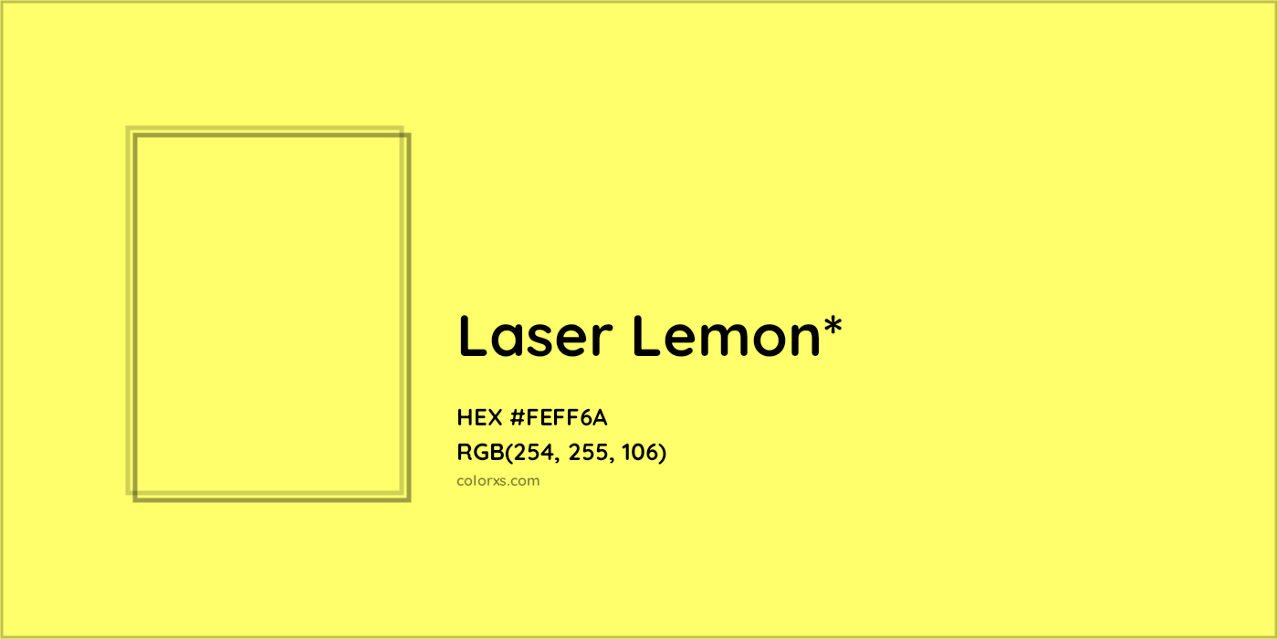 HEX #FEFF6A Color Name, Color Code, Palettes, Similar Paints, Images