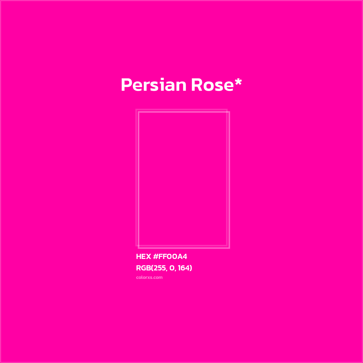 HEX #FF00A4 Color Name, Color Code, Palettes, Similar Paints, Images