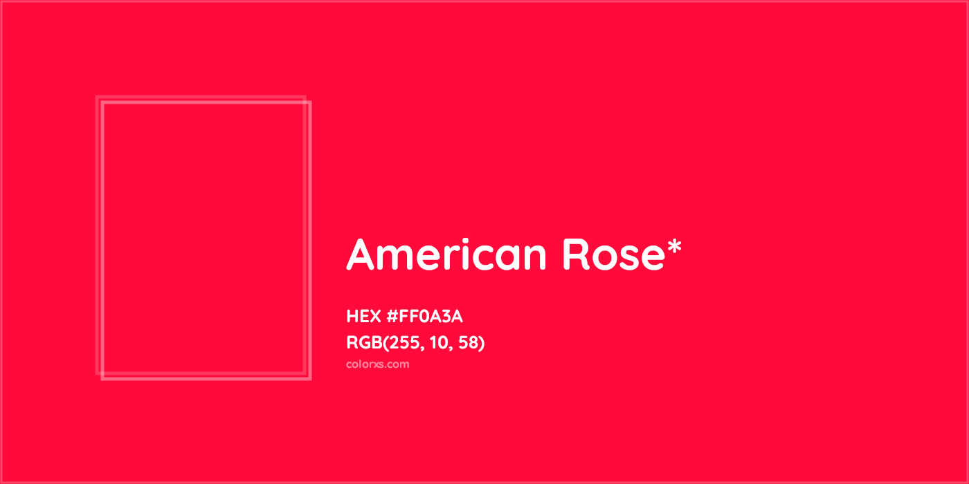 HEX #FF0A3A Color Name, Color Code, Palettes, Similar Paints, Images