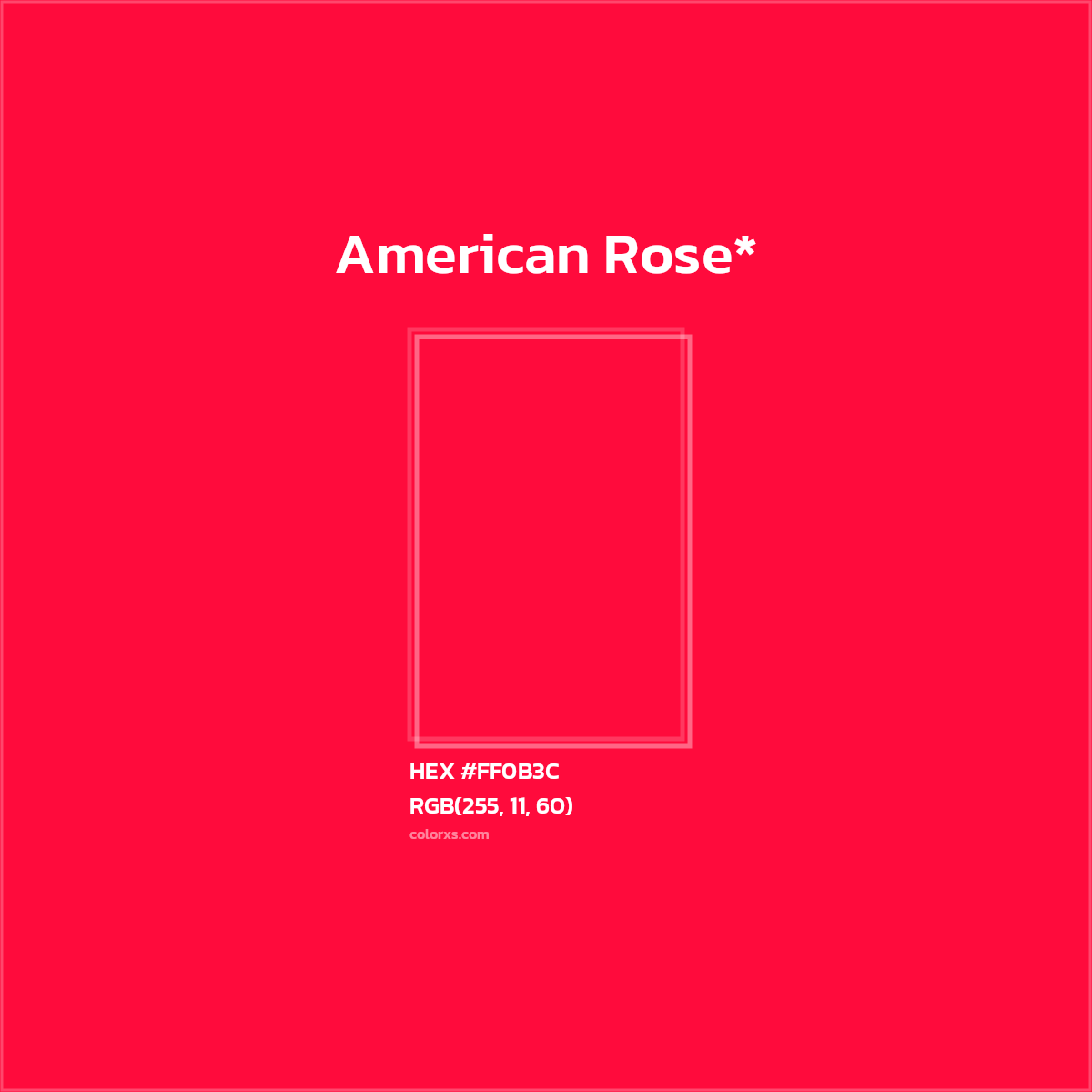 HEX #FF0B3C Color Name, Color Code, Palettes, Similar Paints, Images