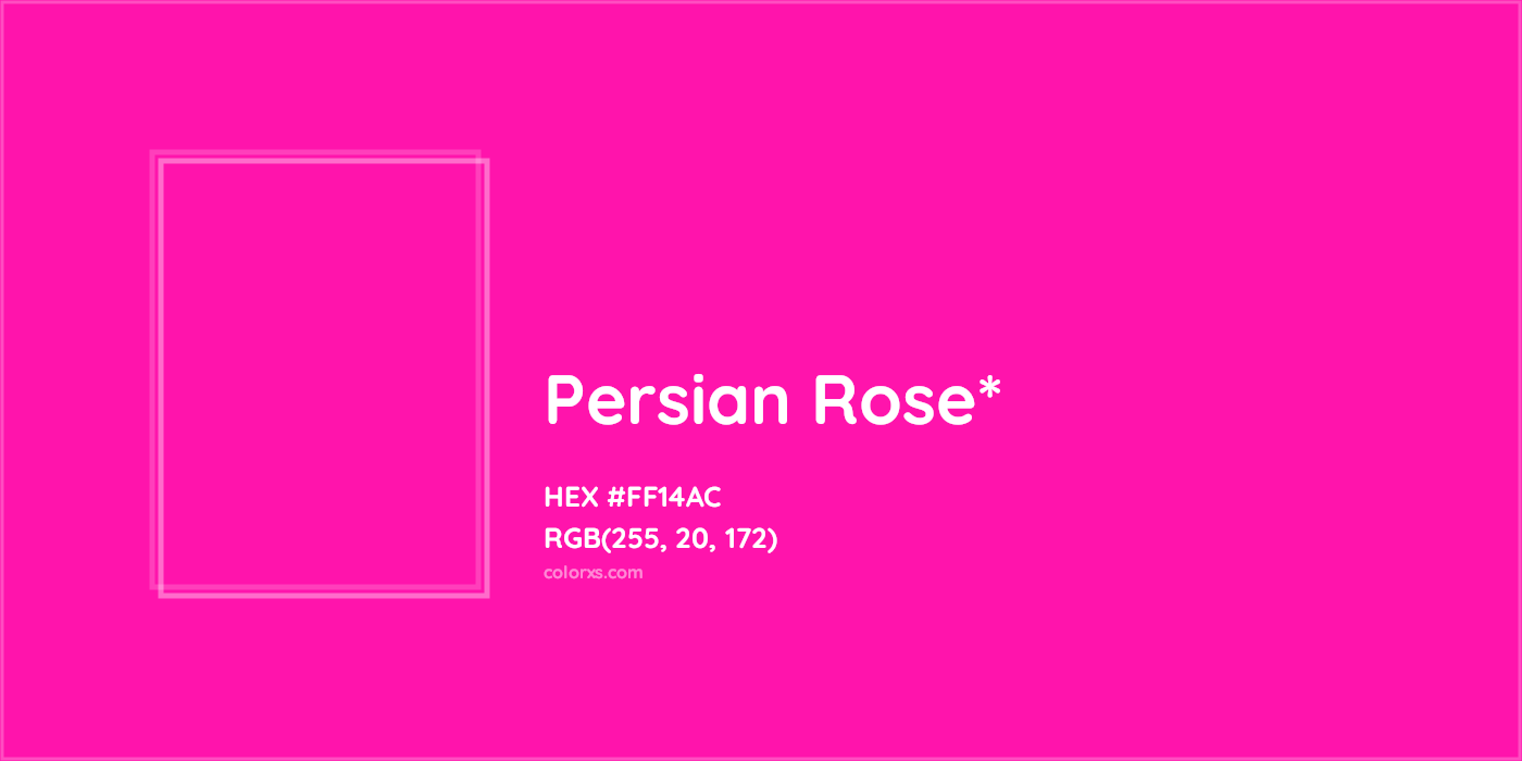 HEX #FF14AC Color Name, Color Code, Palettes, Similar Paints, Images