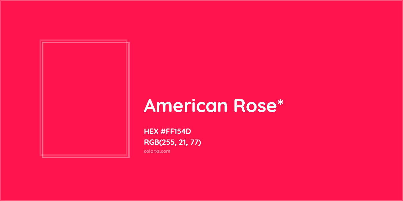 HEX #FF154D Color Name, Color Code, Palettes, Similar Paints, Images