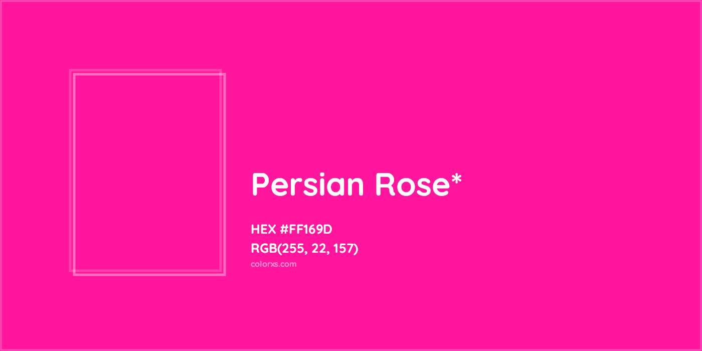 HEX #FF169D Color Name, Color Code, Palettes, Similar Paints, Images