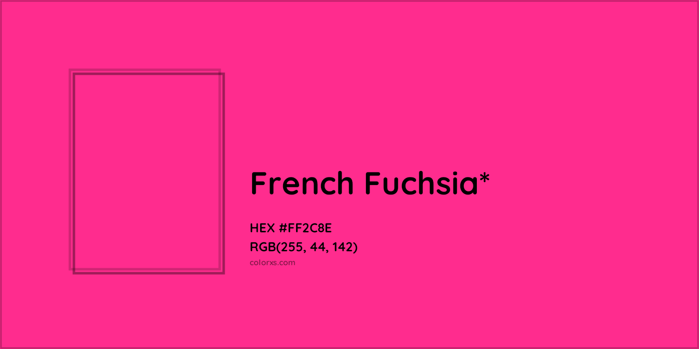 HEX #FF2C8E Color Name, Color Code, Palettes, Similar Paints, Images