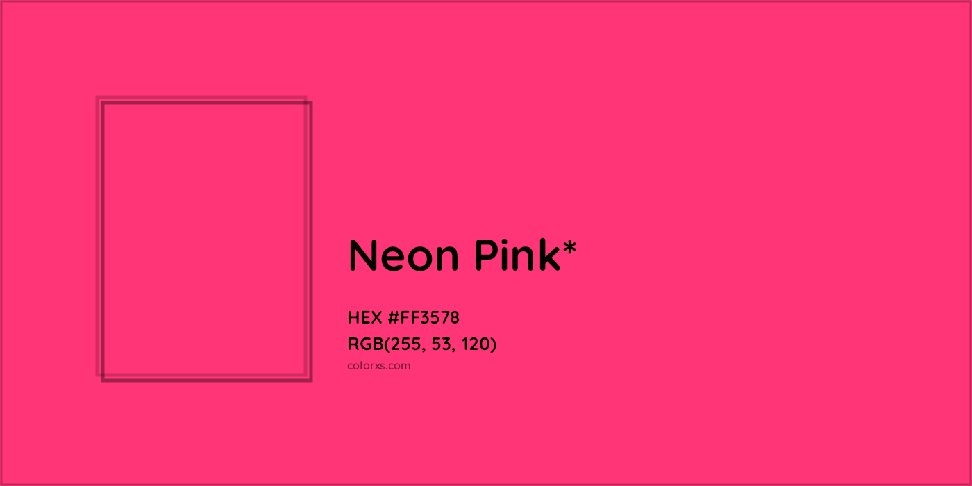HEX #FF3578 Color Name, Color Code, Palettes, Similar Paints, Images