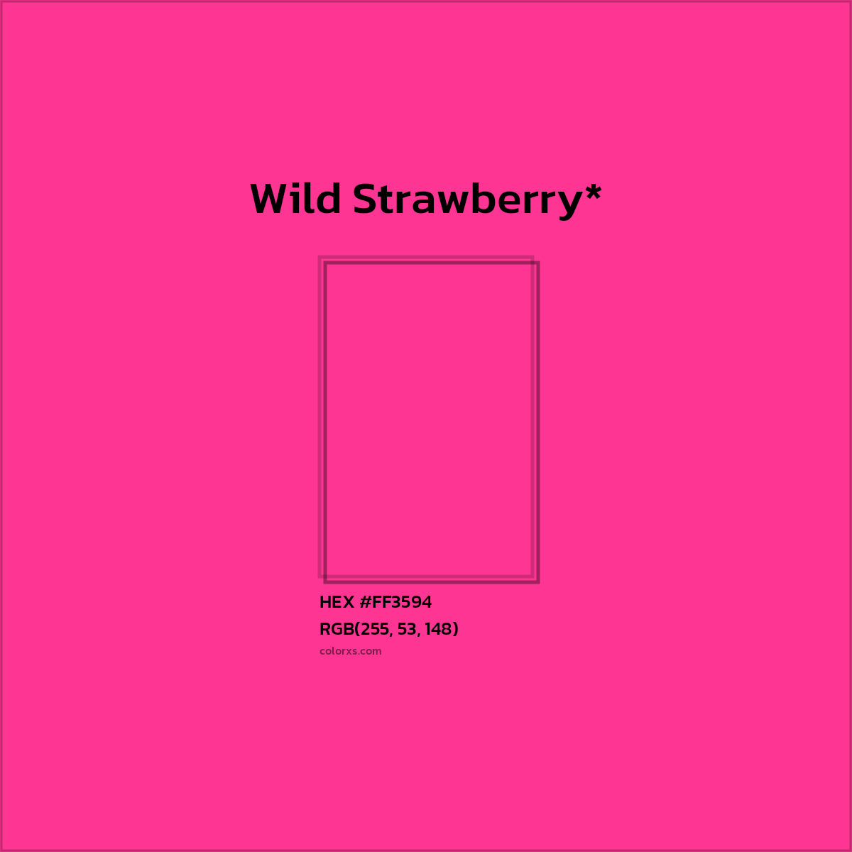 HEX #FF3594 Color Name, Color Code, Palettes, Similar Paints, Images