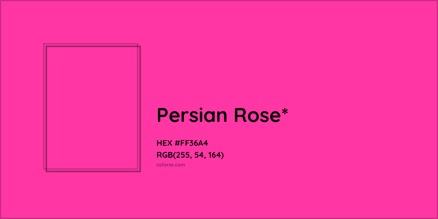 HEX #FF36A4 Color Name, Color Code, Palettes, Similar Paints, Images