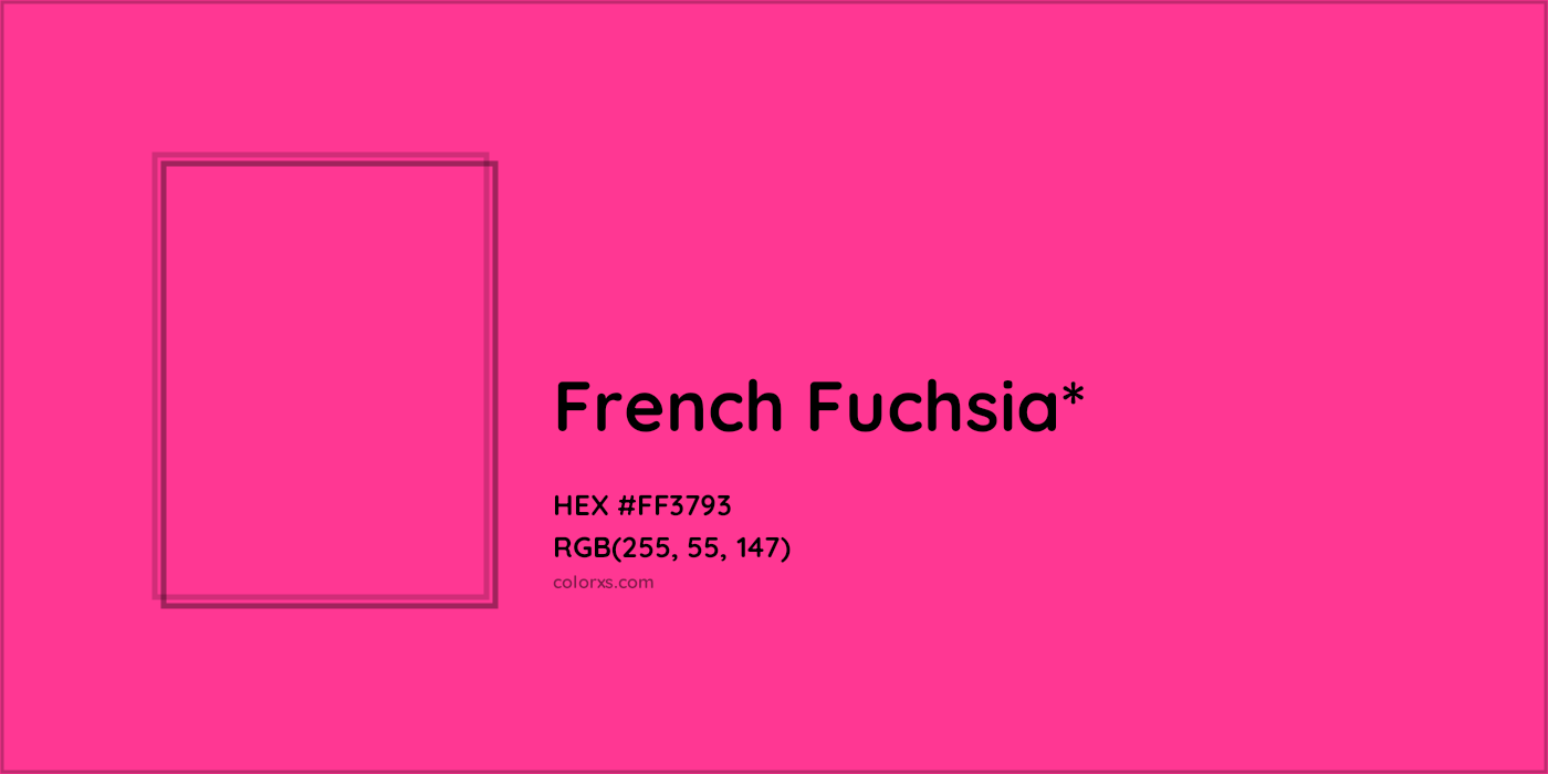 HEX #FF3793 Color Name, Color Code, Palettes, Similar Paints, Images