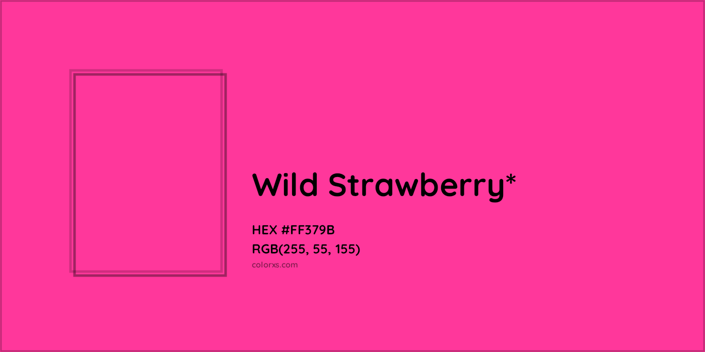 HEX #FF379B Color Name, Color Code, Palettes, Similar Paints, Images
