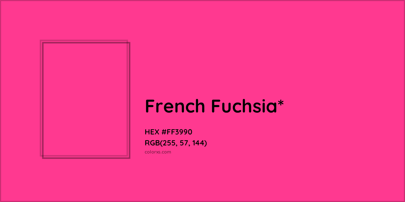 HEX #FF3990 Color Name, Color Code, Palettes, Similar Paints, Images