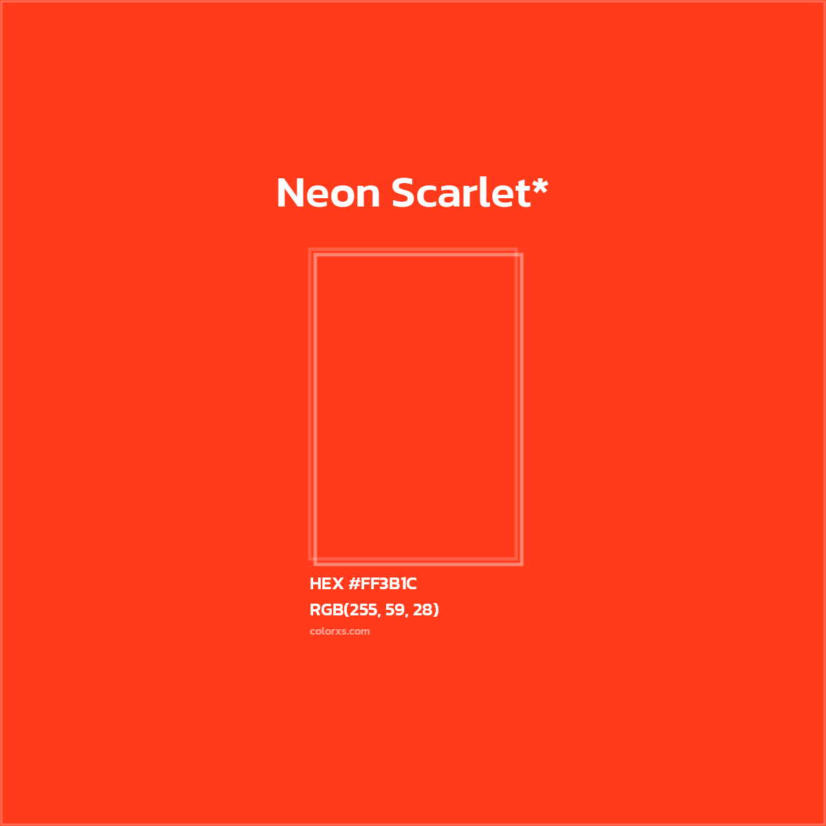 HEX #FF3B1C Color Name, Color Code, Palettes, Similar Paints, Images