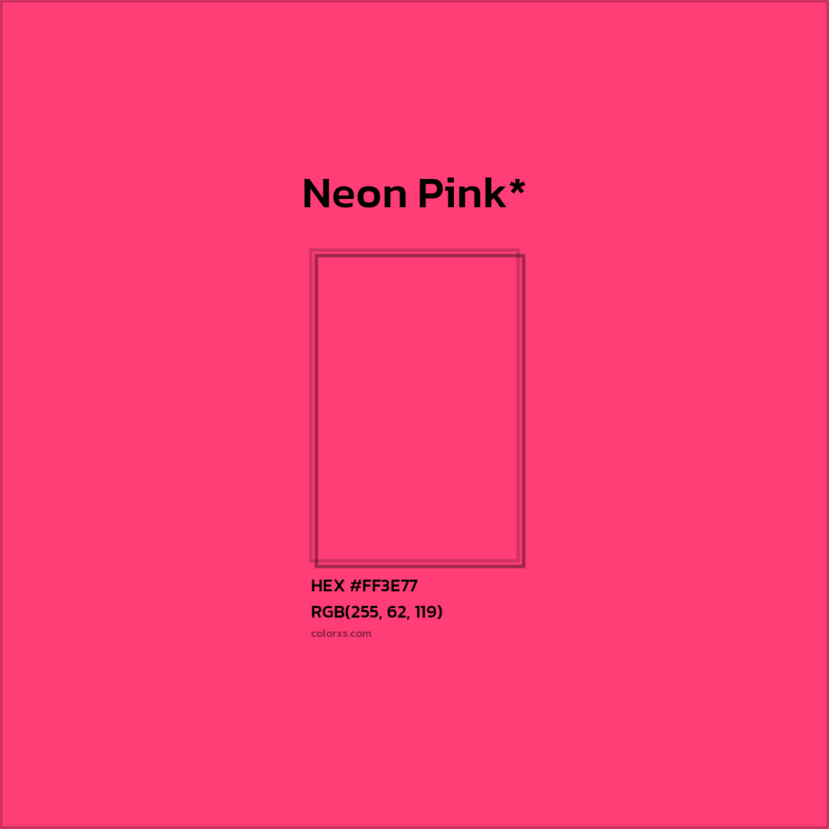 HEX #FF3E77 Color Name, Color Code, Palettes, Similar Paints, Images