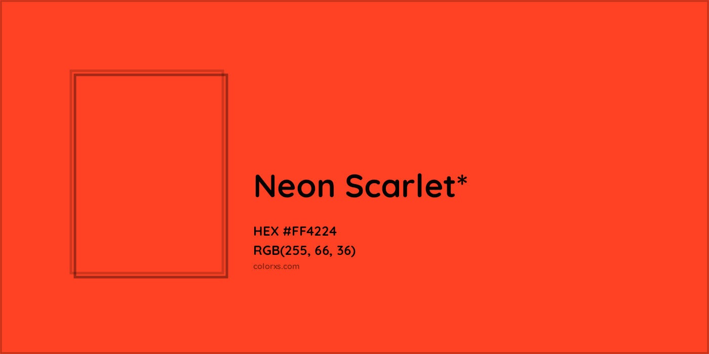 HEX #FF4224 Color Name, Color Code, Palettes, Similar Paints, Images