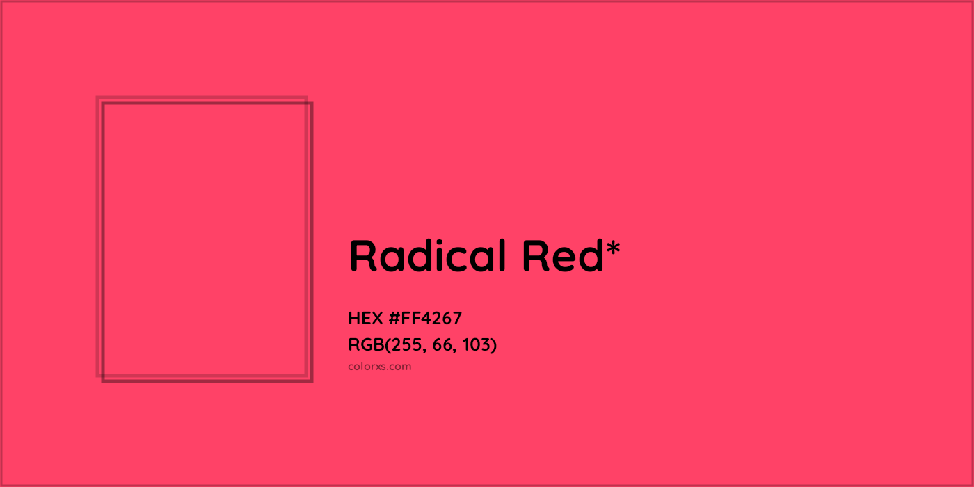HEX #FF4267 Color Name, Color Code, Palettes, Similar Paints, Images