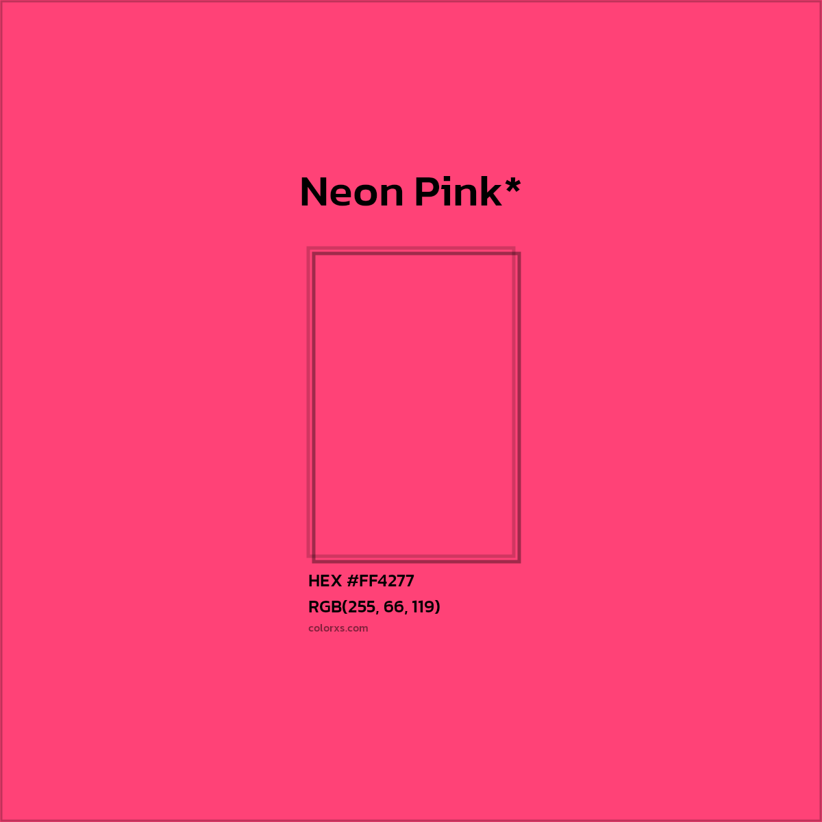 HEX #FF4277 Color Name, Color Code, Palettes, Similar Paints, Images