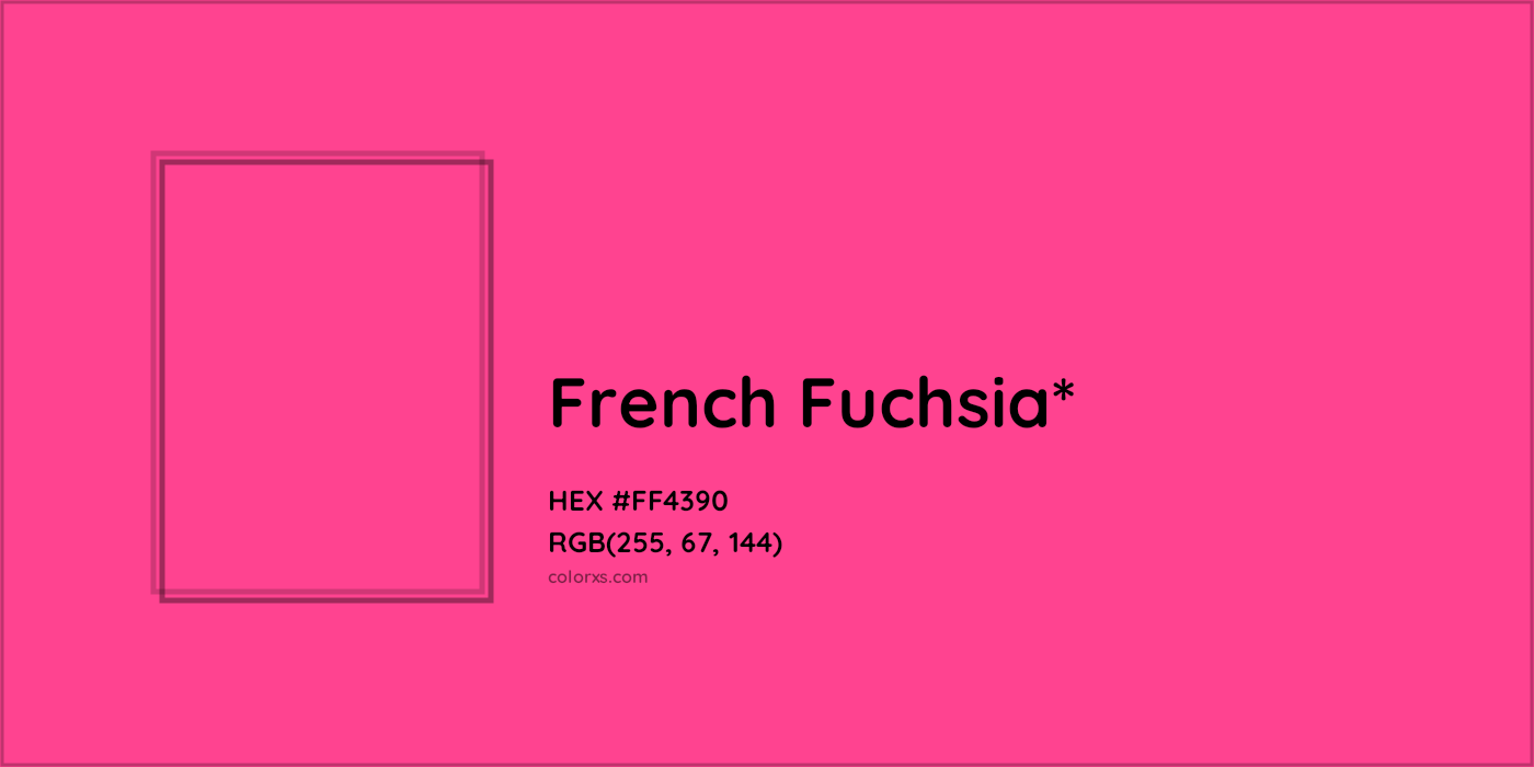 HEX #FF4390 Color Name, Color Code, Palettes, Similar Paints, Images
