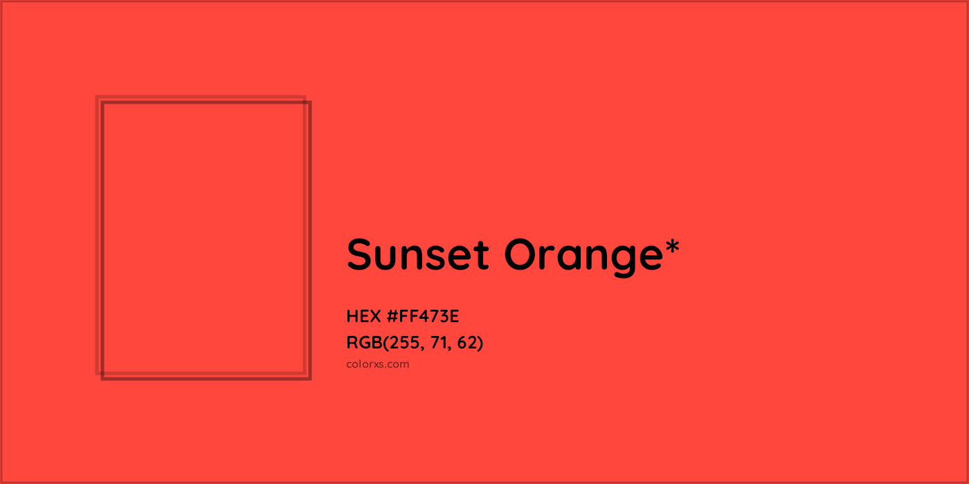 HEX #FF473E Color Name, Color Code, Palettes, Similar Paints, Images