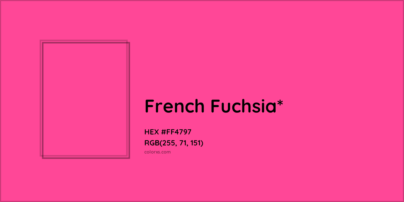 HEX #FF4797 Color Name, Color Code, Palettes, Similar Paints, Images