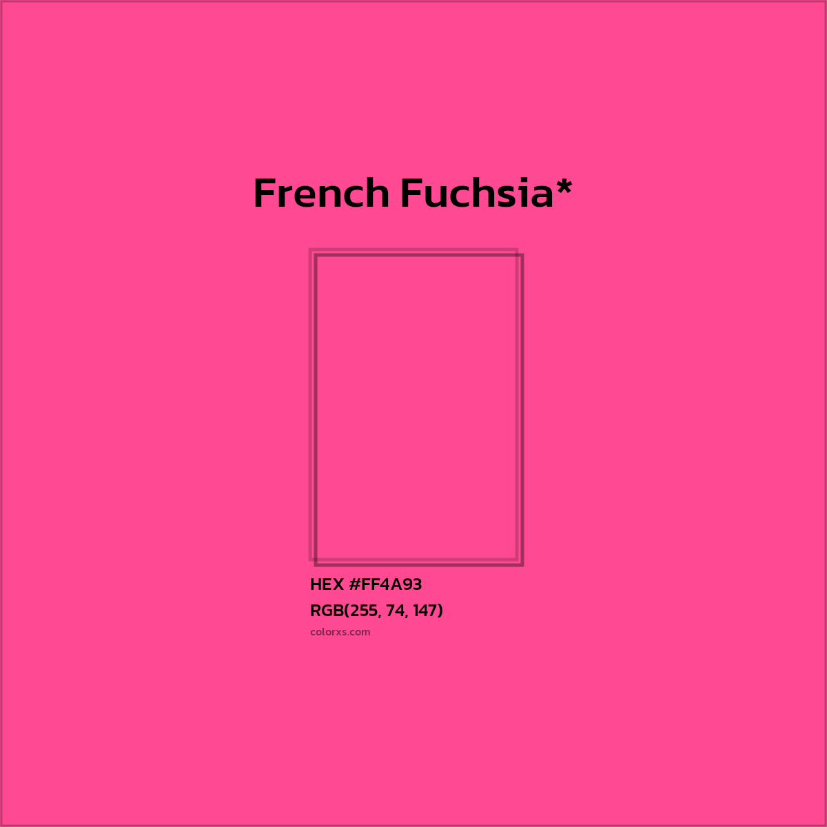 HEX #FF4A93 Color Name, Color Code, Palettes, Similar Paints, Images