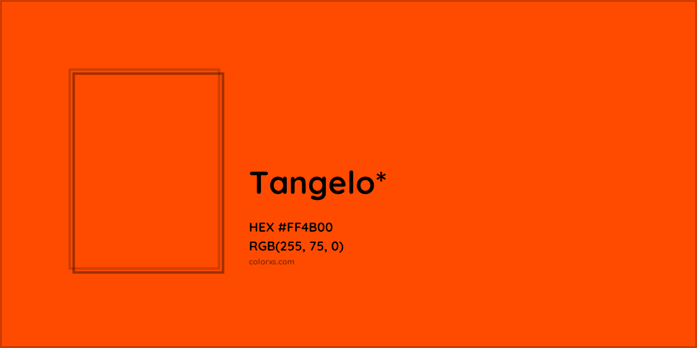 HEX #FF4B00 Color Name, Color Code, Palettes, Similar Paints, Images