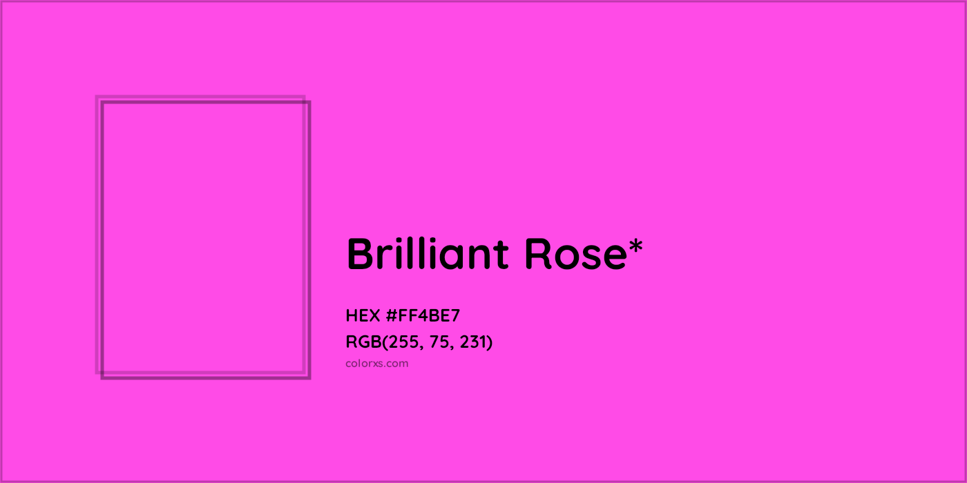 HEX #FF4BE7 Color Name, Color Code, Palettes, Similar Paints, Images
