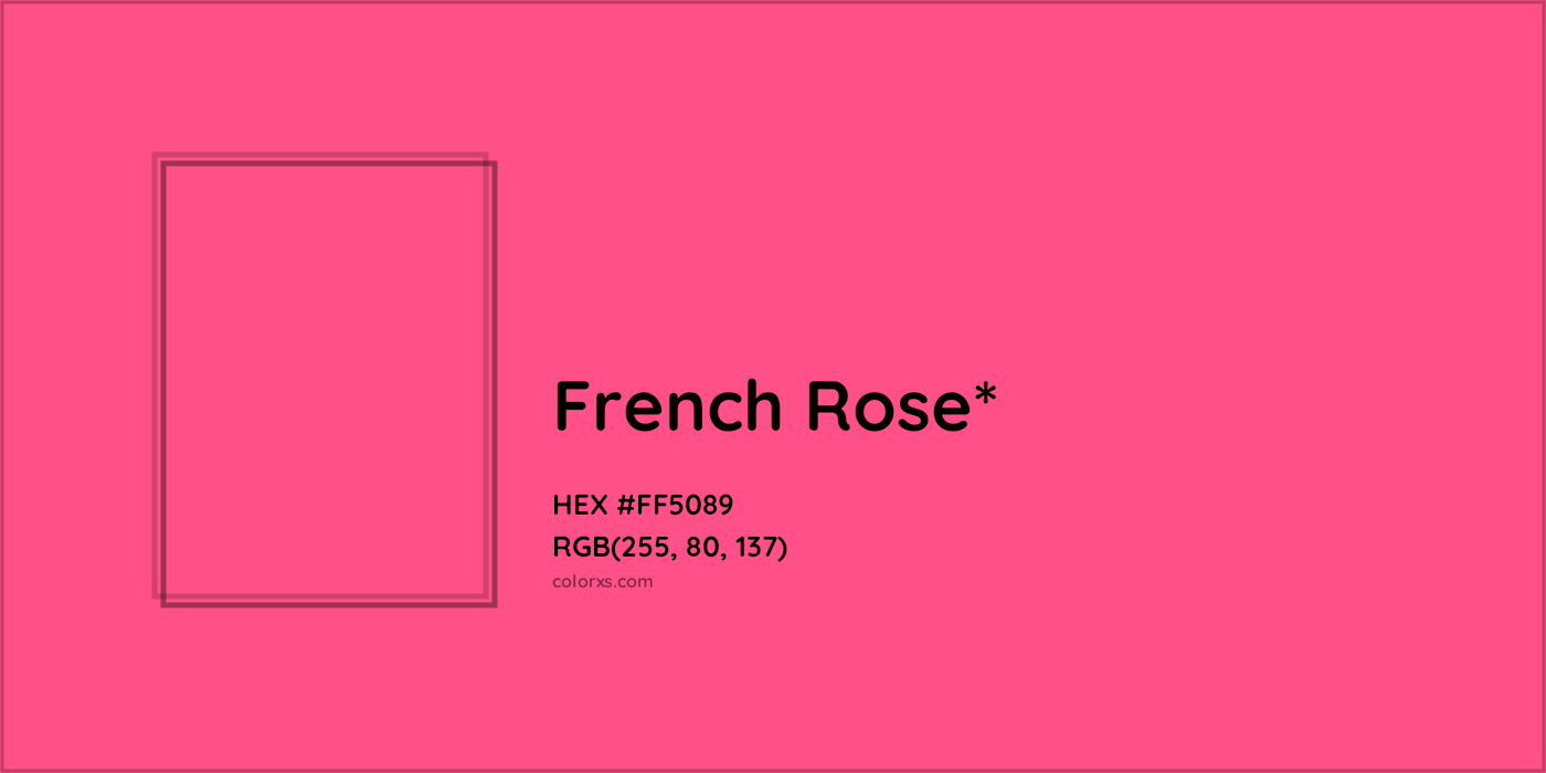 HEX #FF5089 Color Name, Color Code, Palettes, Similar Paints, Images