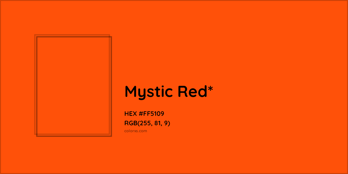 HEX #FF5109 Color Name, Color Code, Palettes, Similar Paints, Images