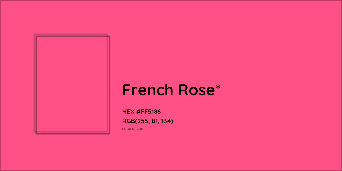 HEX #FF5186 Color Name, Color Code, Palettes, Similar Paints, Images