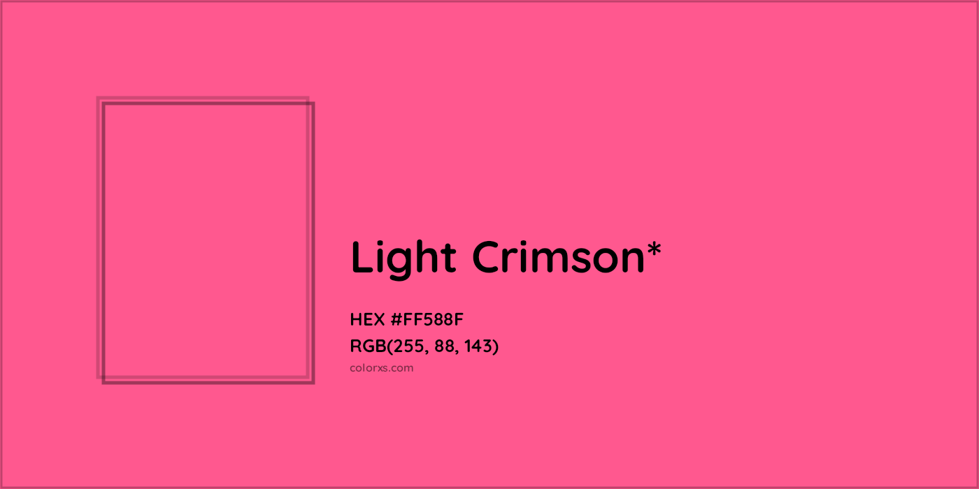 HEX #FF588F Color Name, Color Code, Palettes, Similar Paints, Images