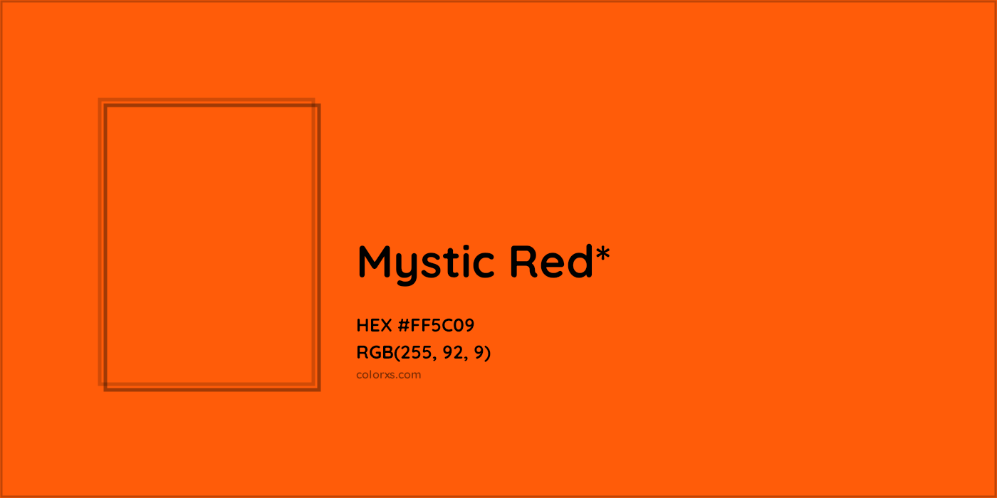 HEX #FF5C09 Color Name, Color Code, Palettes, Similar Paints, Images
