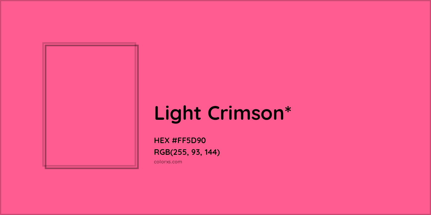 HEX #FF5D90 Color Name, Color Code, Palettes, Similar Paints, Images
