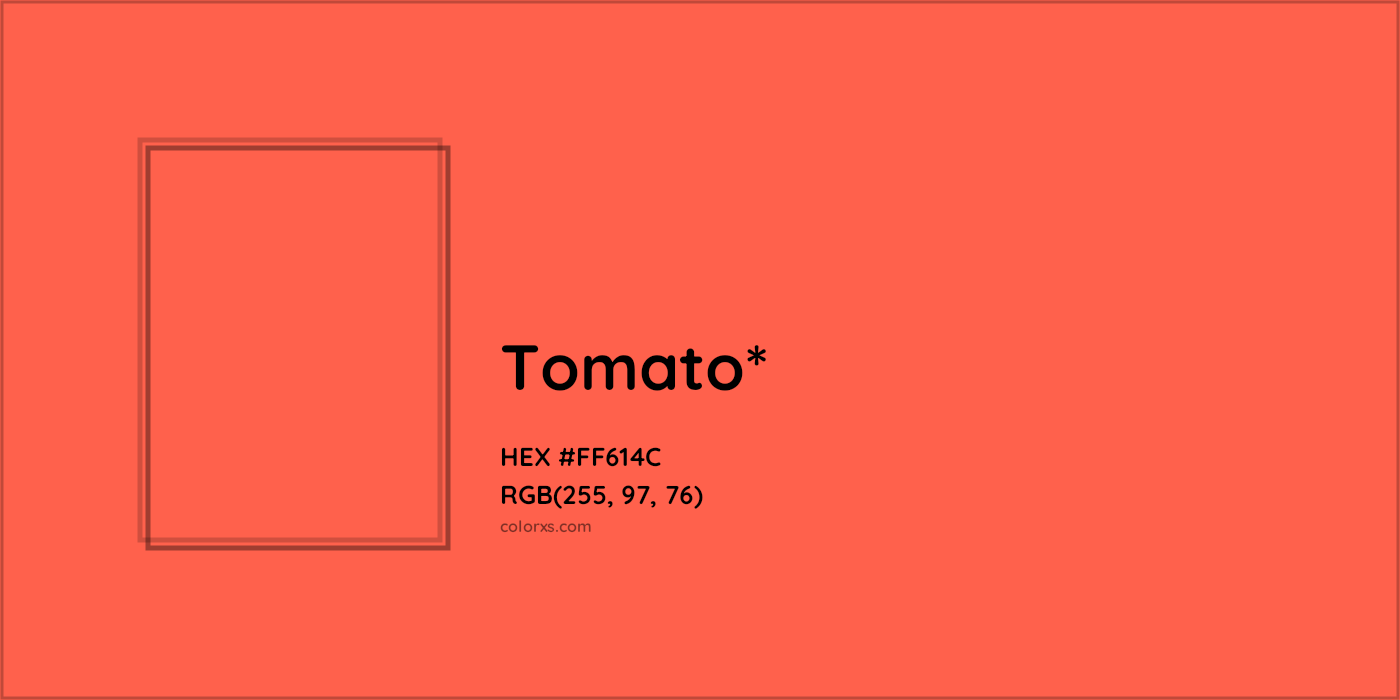 HEX #FF614C Color Name, Color Code, Palettes, Similar Paints, Images