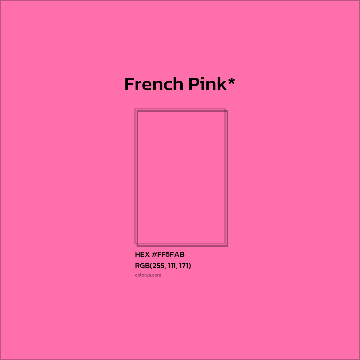 HEX #FF6FAB Color Name, Color Code, Palettes, Similar Paints, Images