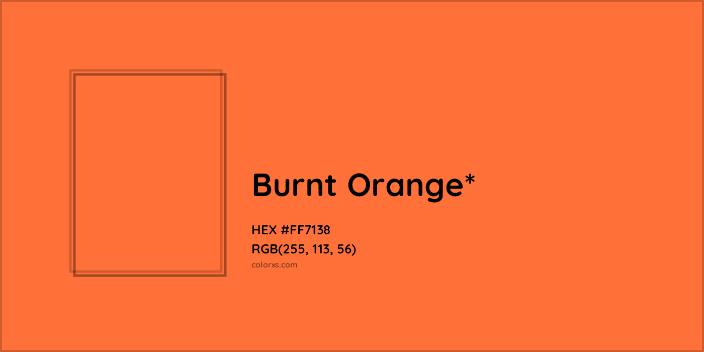 HEX #FF7138 Color Name, Color Code, Palettes, Similar Paints, Images